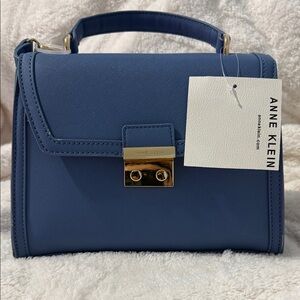 Anne Klein Classic Blue Satchel